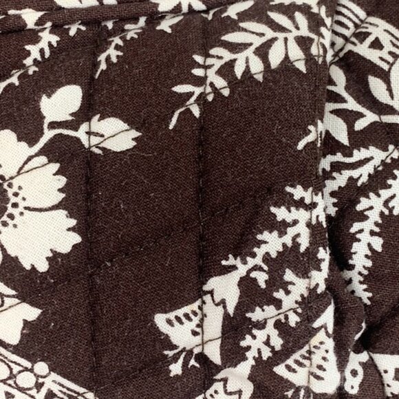 Vera Bradley Imperial Toile Crossbody Bag Womens Small Retired Quilted Pleated - Picture 10 of 16